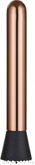 Hendi Barup Set 5 Pieces Cocktail Shaker Tin To Tin 500 & 800ml Jigger 25/50ml Stainless Steel Copper Coating Gift Box 596623
