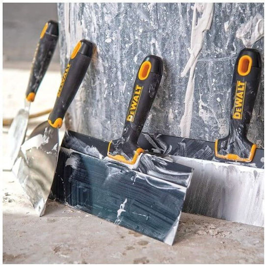 Dewalt Gemeinsames Messer Metallischός 203mm mit Kunststoffgriff 2-144