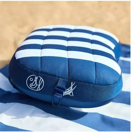 Dock & Bay Waterproof Inflatable Beach Pillow Whitsunday Blue 5061011624901