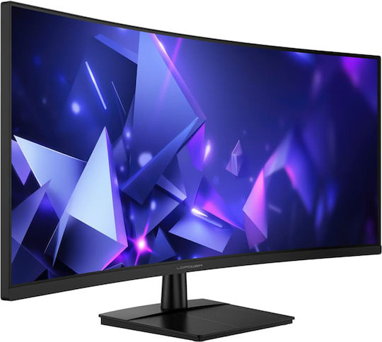 LC-Power LC-M34QC Ultrawide VA HDR Curved Gaming Monitor 34" QHD 3440x1440 180Hz with 1ms Response Time GTG