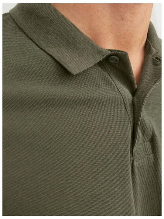 Polo Herrenbluse Kurzarm Grünes