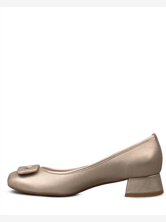 Women's Ballerina Shoes in Gold Colour