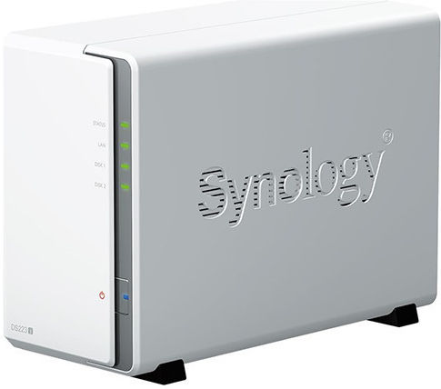 Synology DS223J+2x HAT3300-4T NAS Tower 4TB HDD/SSD