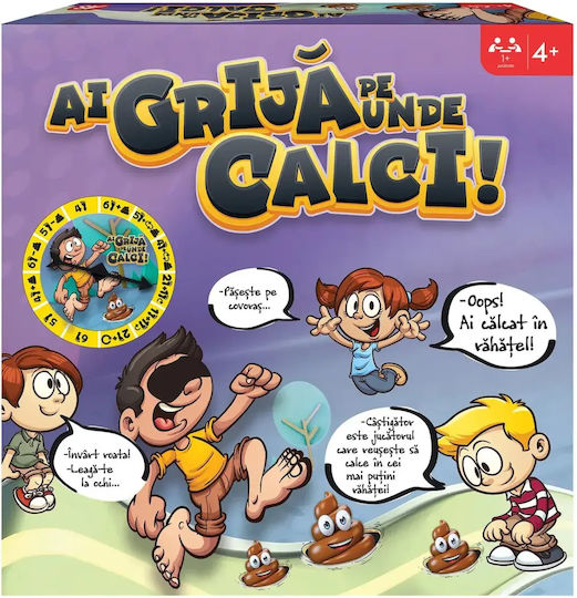 Επιτραπέζιο Παιχνίδι Watch Your Step για 1+ Παίκτες 4+ Ετών 1040-34027 (RO) AS