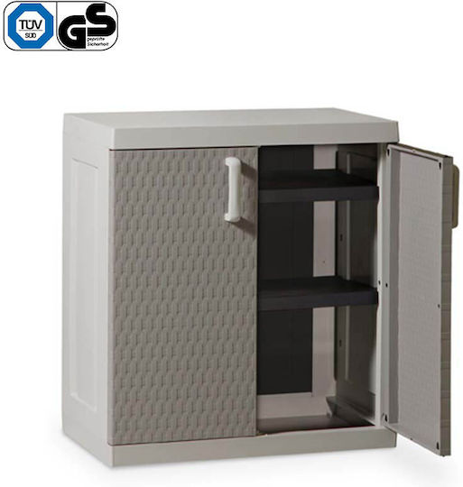 Toomax Ιταλίας Xxl Πλαστική Ντουλάπα 89x54x96cm 16.5kg 2 Εσωτερικά Ράφια-3 Χώρους Max Αντοχή 120kg Grey Warm Grey Rattan Xxl Tuv Gs Fashion Toomax Ιταλίας Xxl Πλαστική Ντουλάπα 89x54x96cm 16.5kg 2 Εσωτερικά Ράφια-3 Χώρους Max Αντοχή 120kg Grey Warm Grey Rattan Xxl Tuv Gs Fashion