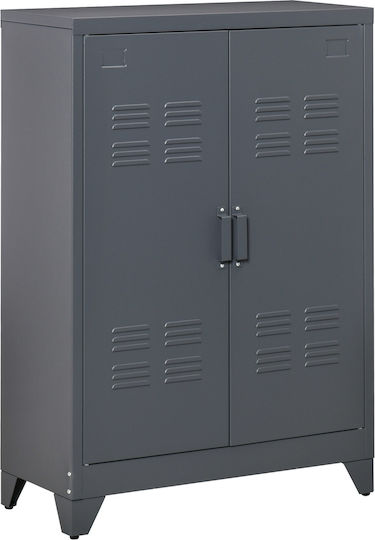 Δίφυλλη Μεταλλική 75x33x110εκ. Δίφυλλη Μεταλλική 75x33x110εκ.