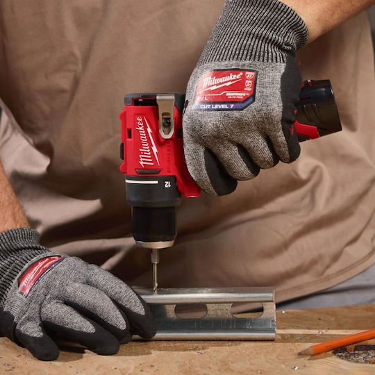Milwaukee M12 BLPDRC-202C Κρουστικό Δραπανοκατσάβιδο Μπαταρίας Brushless 12V