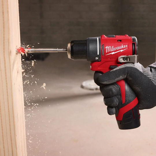Milwaukee M12 BLPDRC-202C Κρουστικό Δραπανοκατσάβιδο Μπαταρίας Brushless 12V