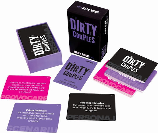 Επιτραπέζιο Παιχνίδι Dark Deck Dirty Couples για 2 Παίκτες 18+ Ετών (RO) AS