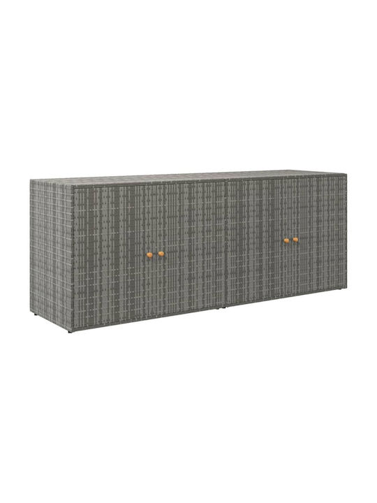 Τετράφυλλη Ντουλάπα Πλαστική 198x55.5x80εκ.
