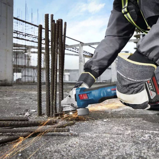 Bosch GWS 18V-11 Τροχός 125mm Μπαταρίας 18V Solo
