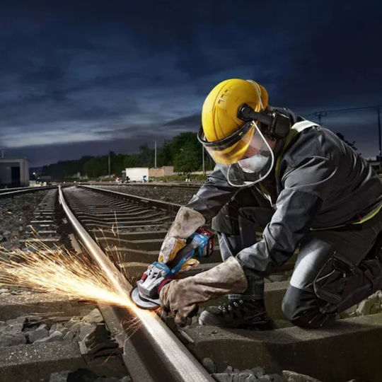 Bosch GWS 18V-11 Τροχός 125mm Μπαταρίας 18V Solo