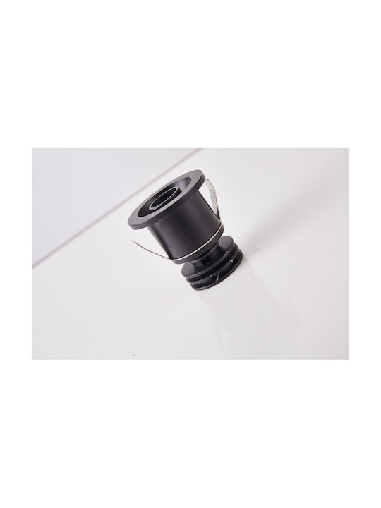 Home Lighting Единично LED Топло бяло Спот в Черен Цвят