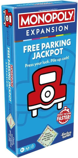 Επέκταση Παιχνιδιού Monopoly Free Parking Jackpot για 2-6 Παίκτες 8+ Ετών (EN) Hasbro