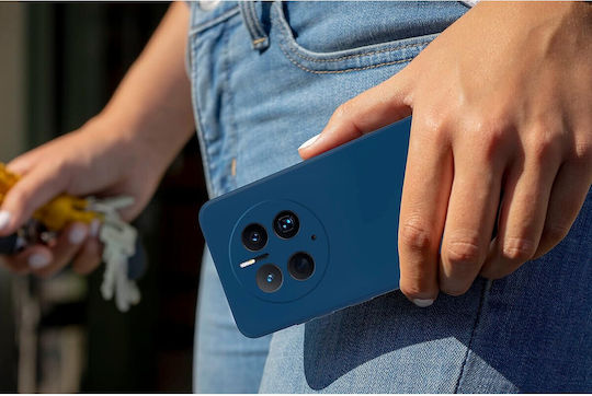 Back Cover Σιλικόνης Μπλε (Huawei Mate 50 Pro)