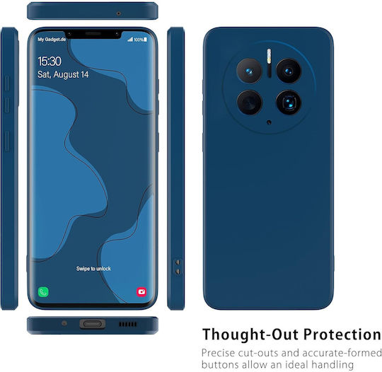 Back Cover Σιλικόνης Μπλε (Huawei Mate 50 Pro)