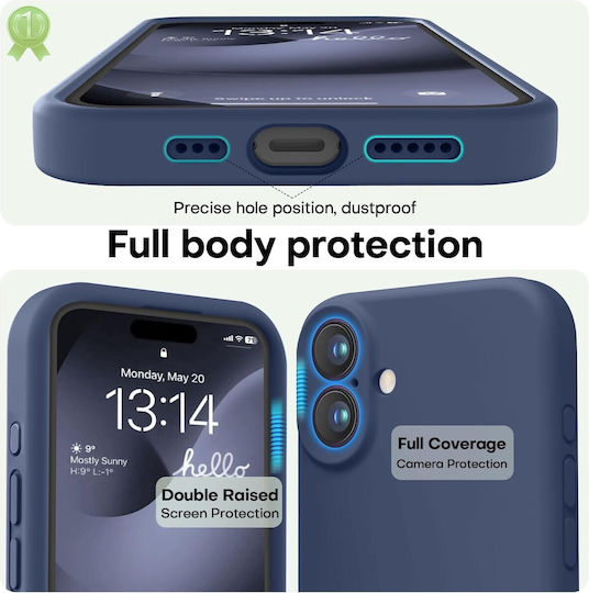 Back Cover Silicon Albastru OnePlus Nord CE 3