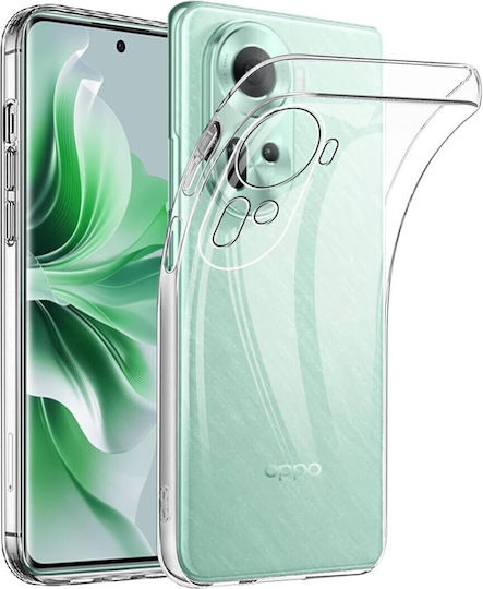 Back Cover Σιλικόνης 1.5mm Διάφανο (Oppo Reno10 Pro)