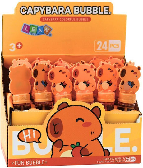 Soap Bubbles Capybara 3 Holes Bubbles 35 Ml Mix
