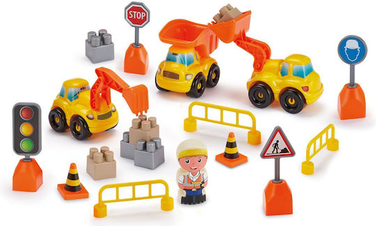 Ecoiffier Building Blocks Vehicles for 1+ Years 43 Pieces