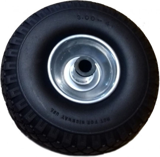 Ruotec 502.001.080.038 Ρόδα Πνευματική για Καρότσι 260x55mm