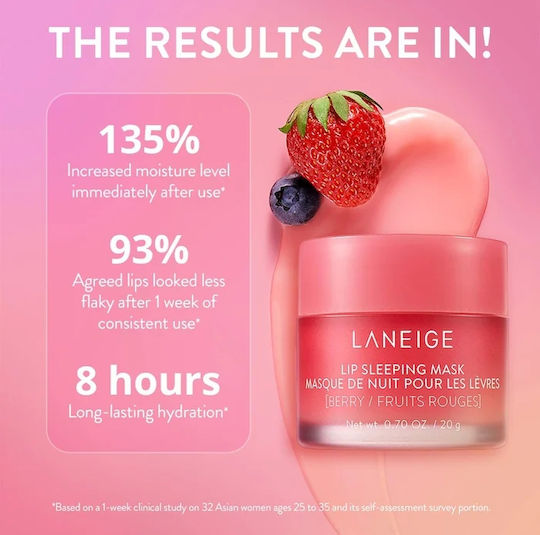 Laneige Schlafende Lippenmaske Beere 20gr