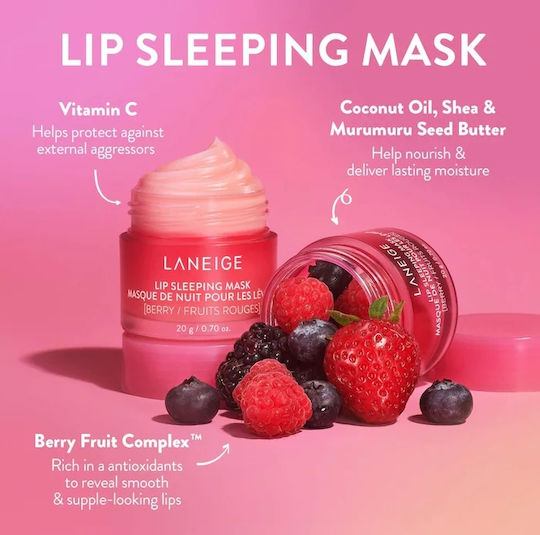 Laneige Schlafende Lippenmaske Beere 20gr