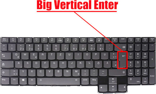 Немска Лаптоп Клавиатура За Лаптоп German Laptop Keyboard Lenovo Legion S7-15ach6 S7-15arh5 S7-15imh5 7-15imh05 7-15imhg05 7-16achg6 Pk1329k1b20 5cb1c93731 5cb1c93699 De Без Рамка Rgb Задно Осветяване Сив Код 40744deblrgb