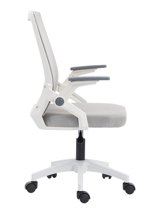 Pakketo Penza Office Chair With White Arms