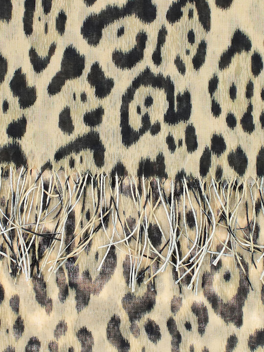 ButicCochet Women's Beige Shawl