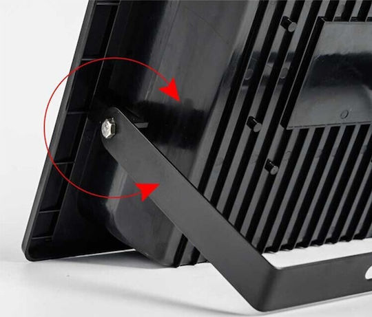 Lampa Solară de Drum 100W 9000lm Alb Rece 5500K cu Telecomandă IP67