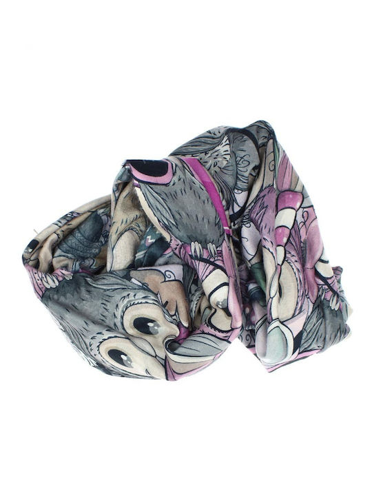 ButicCochet Γυναικείο Φουλάρι Γκρι