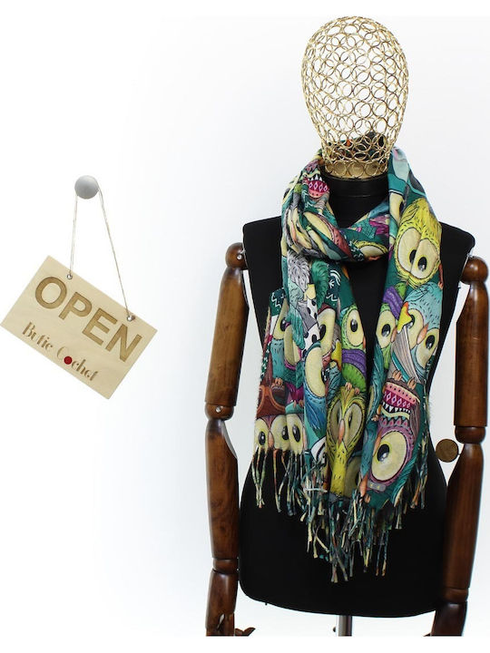 ButicCochet Women's Green Shawl