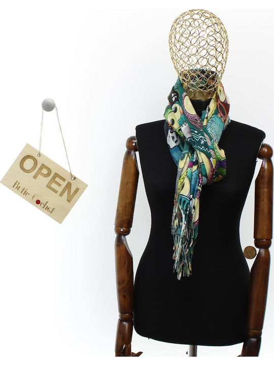 ButicCochet Women's Green Shawl