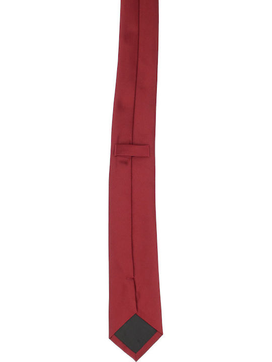 ButicCochet Set Cravate Bărbați Sintetică În Culoare Burgundy