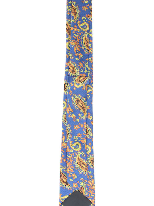ButicCochet Set Herren Krawatte Synthetisch in Blau Farbe