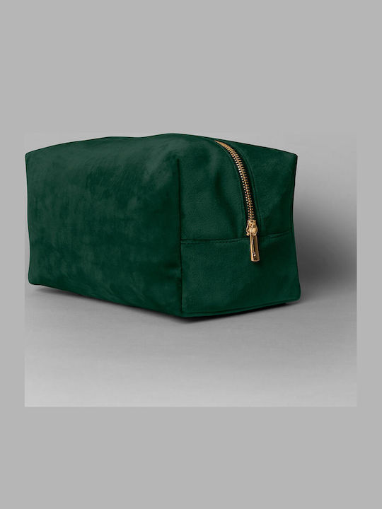 Travel Toiletry Bag Velvet Bg716 Bagbase Dark Emerald