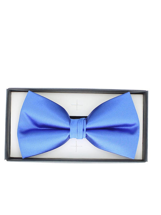 Papion Bărbați ButicCochet Material Sintetic 7x12 Cm Albastru Electric Pap309