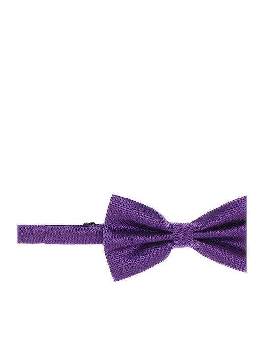 Cravată Papillon Bărbați ButicCochet Material Sintetic 7x12 Cm Violet Pap356
