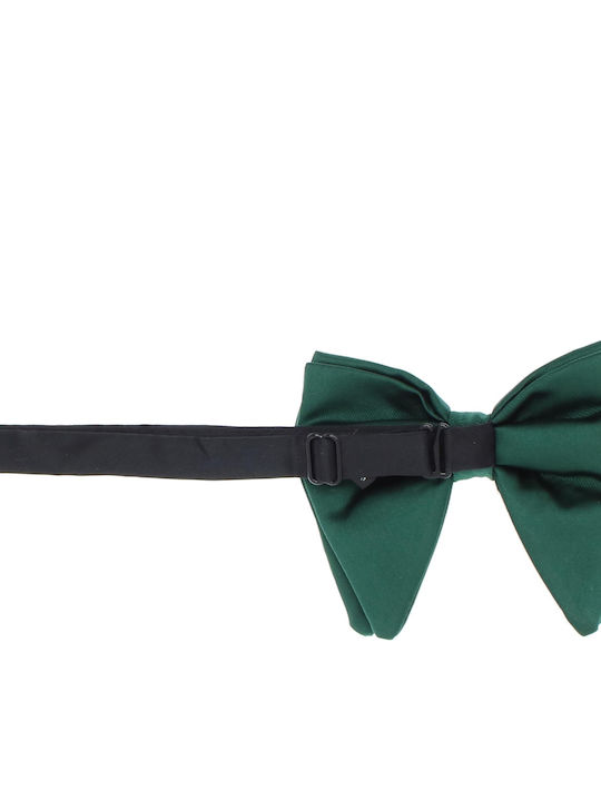 Papion Bărbați ButicCochet Lucrat Manual Material Sintetic 10x12 Cm Verde Pap347