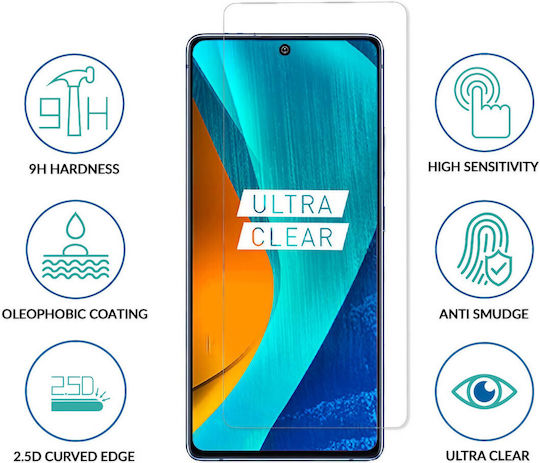 Tempered Glass Screen Protector Flippy Samsung Galaxy S24 Fe 2.5d Hd Transparent