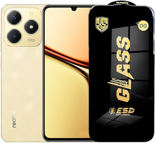Screen Protector 0.35mm Negru Realme C61