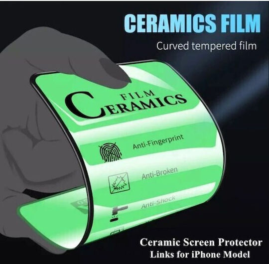 2.5D 0.33mm Ceramic Screen Protector Μαύρο (OnePlus Nord CE 2 Lite)