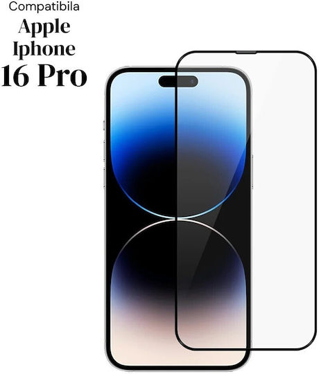 2.5D 0.33mm Ceramic Screen Protector Μαύρο (iPhone 17 / 17 Pro / 16 Pro)