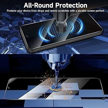 2.5D 0.3mm Privacy Tempered Glass Negru (Galaxy S23 FE)