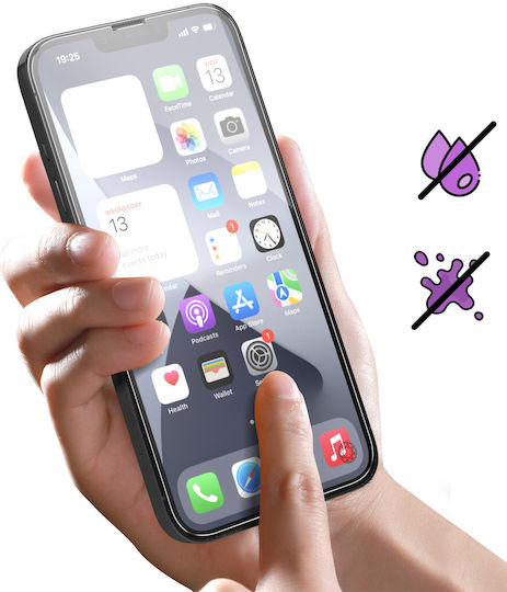 Force Glass Displayschutzfolie für iPhone 17 Hochresistentes Ultra-klare Hd Transparente