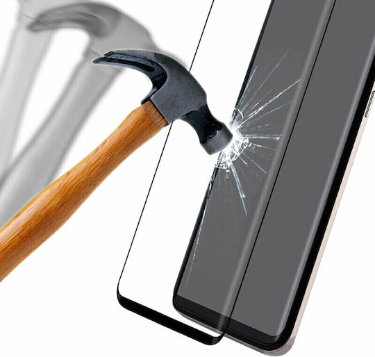 0.3mm Tempered Glass Negru (iPhone 14 Pro Max)