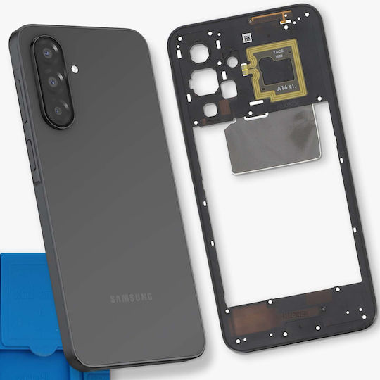 Samsung Cadru Central Galaxy A17 4g Structură Durabilă Pachet Serviciu Negru