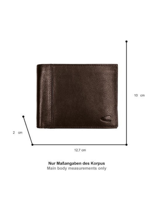 Leder Herrenbrieftasche mit RFID Braun