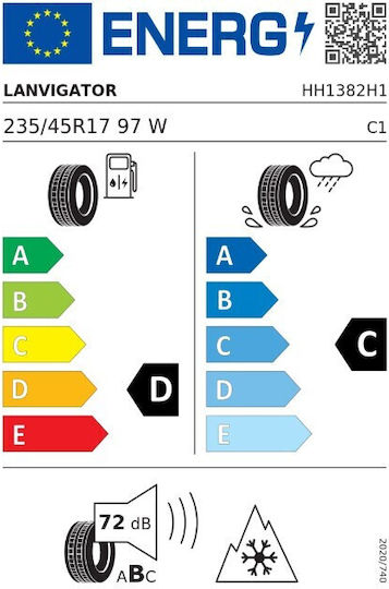 235/45R17 97S XL M+S Allwetterreifen für Passagierauto